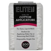 Wholesale - 200ct DUAL TIP COTTON APPLICATORS C/P 144, UPC: 769898072345